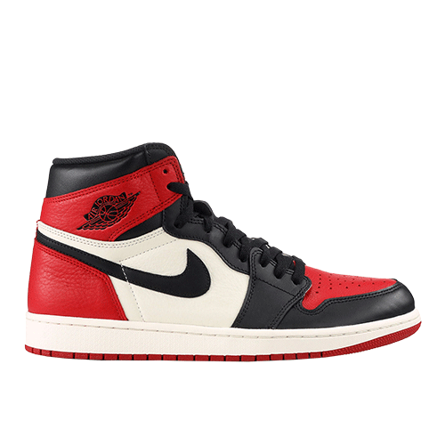 AIR JORDAN 1 RETRO HIGH OG 'BRED TOE'